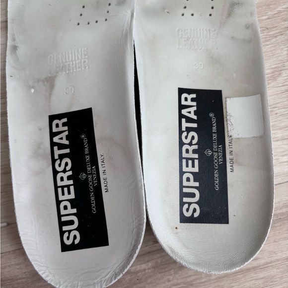 Golden Goose shiny star sneakers 39 8.5 US - Picture 7 of 9